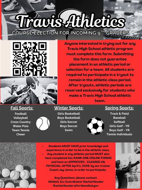 8th grade athletics information